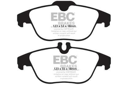 EBC Mercedes-Benz X204 Greenstuff 6000 Series Truck And SUV Rear Brake Pads - ATE Caliper (Inc. GLK200, GLK300, GLK350 & GLK320) | ML Performance UK