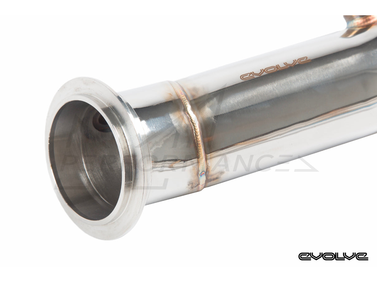 Evolve BMW S55 3" Catless Downpipes (F80 M3, F82 M4 & F87 M2 Competition) - ML Performance UK