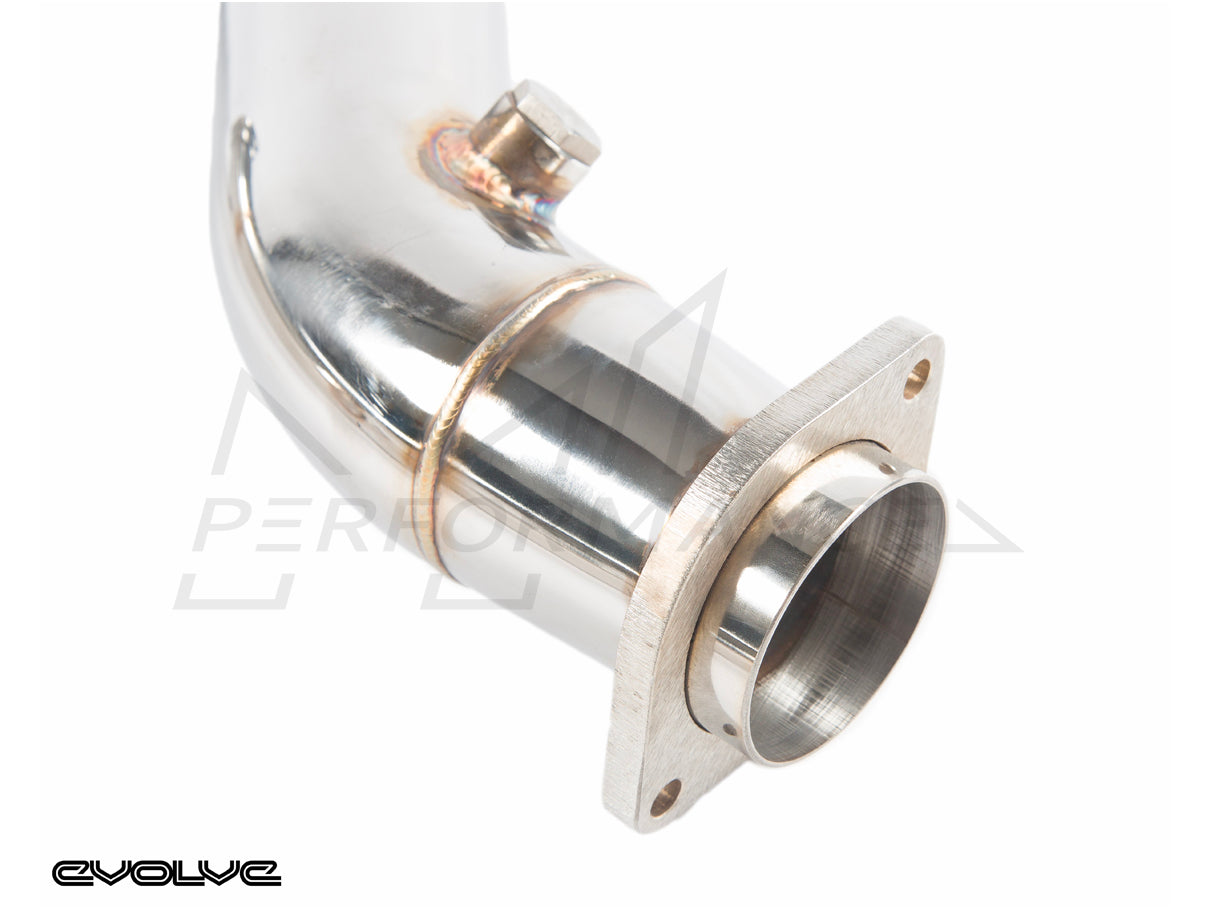 Evolve BMW S55 3" Catless Downpipes (F80 M3, F82 M4 & F87 M2 Competition) - ML Performance UK