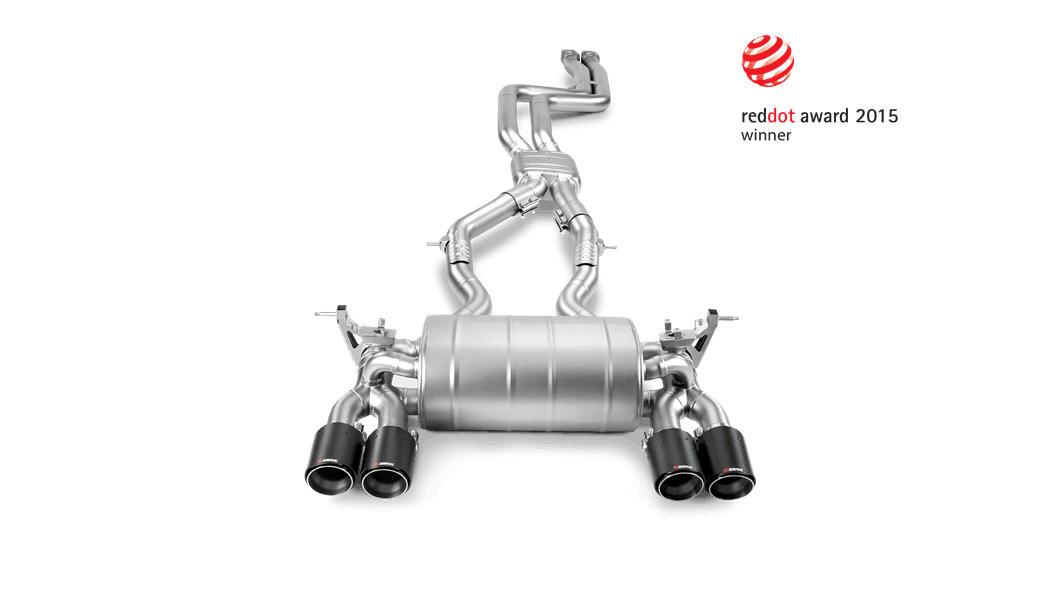 Akrapovic BMW F80 M3 & F82 M4 Evolution Titanium Link Pipe Set ML Performance UK