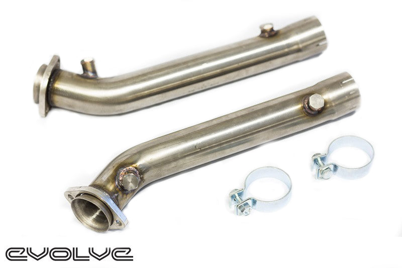 Evolve BMW E90 E92 E93 Catless Downpipes M3 - ML Performance UK