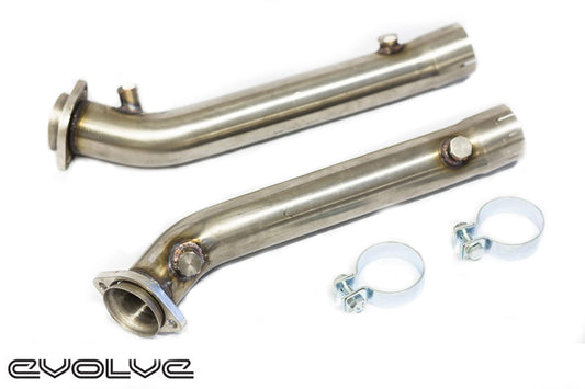 Evolve BMW E90 E92 E93 Catless Downpipes M3 - ML Performance UK
