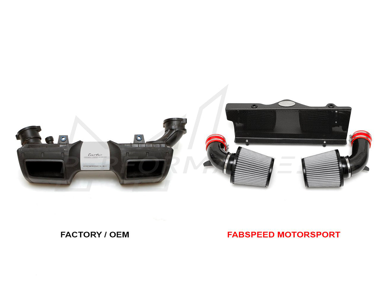 Fabspeed Porsche 997 Turbo Carbon Fiber Competition Air Intake - ML Performance UK