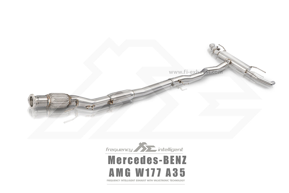 FI Exhaust Mercedes-Benz W177 A35 AMG Valvetronic Exhaust System - ML Performance UK