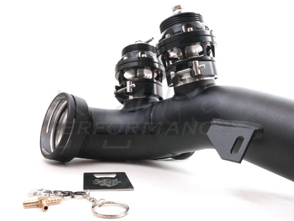 Forge BMW N54 Chargepipe with Twin BOV 335i - ML Performance UK