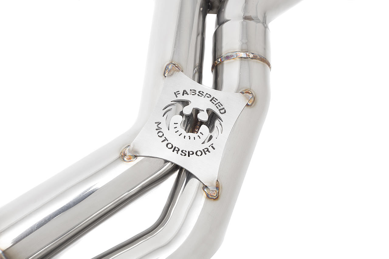Fabspeed BMW F80 F82 Secondary Cat Bypass X-Pipe (M3 & M4) - ML Performance UK