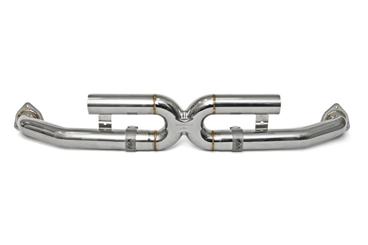 Fabspeed Porsche 997.2 Carrera Center Muffler Bypass X-Pipe - ML Performance