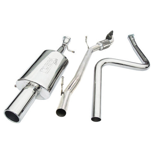 Cobra Exhaust Ford Fiesta (Mk6) Zetec S Cat Back Performance Exhaust