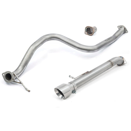 Cobra Exhaust Ford Fiesta (Mk8) 1L EcoBoost Hybrid mHEV ST-Line Venom Rear Box Delete Performance Exhaust | ML Performance UK Car Parts