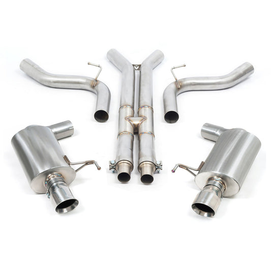 Cobra Exhaust Ford Mustang 5.0 V8 GT Fastback (2015-18) Non-Valved 3" Cat Back Performance Exhaust | ML Performance UK Car Parts