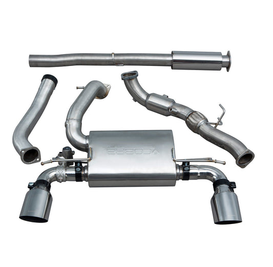 Cobra Exhaust Ford Focus RS (MK3) Turbo Back Performance Exhaust | ML Performance UK Car Parts