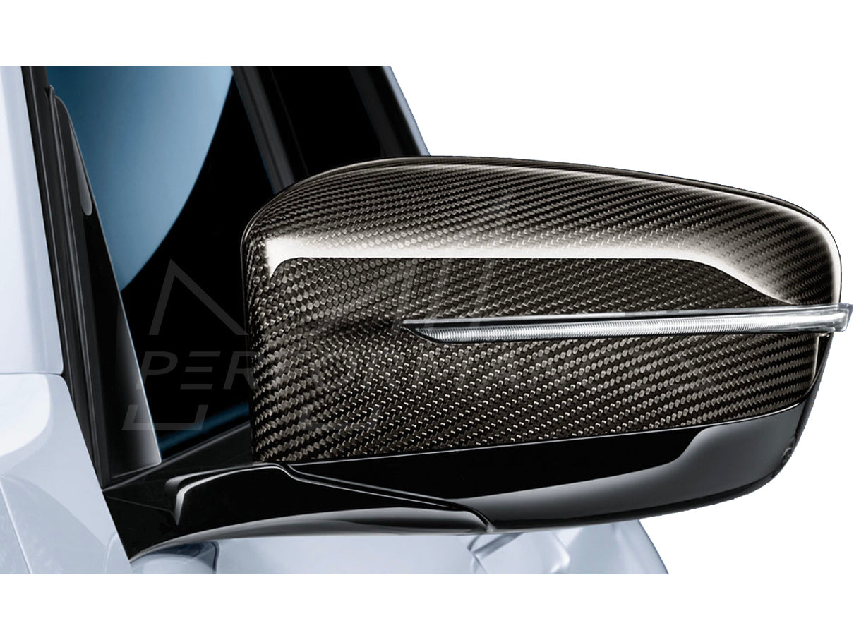 Genuine BMW 3 Series G20 G21 M Performance Carbon Fibre Mirror Covers (Inc. 320i, 330d, 330i & M340ix) - ML Performance UK