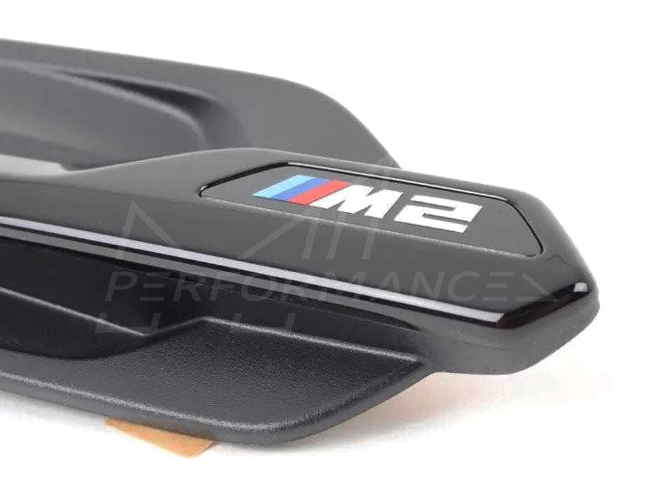 Genuine BMW F87 M2 M Performance Pair High Gloss Black Side Fender Grilles - ML Performance UK