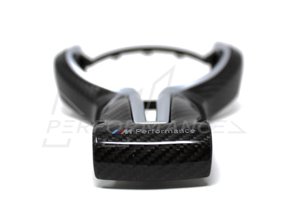Genuine BMW F87 M Performance Alcantara Steering Wheel II with Carbon Fibre Trim & Race Display (M2 & M2 Competition) - ML Performance UK