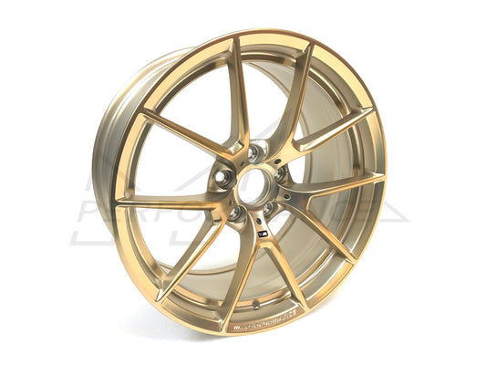 Genuine BMW F87 M Performance Frozen Gold 19" Y-spoke 763M Rear Wheel (M2 & M2 Competition) - ML Performance UK
