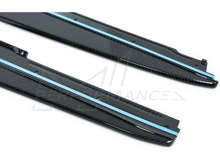 Genuine BMW G30 F90 M Performance Carbon Fibre Side Skirt Extensions - Panel (Inc. 520i, 530d, M550ix & M5) - ML Performance UK