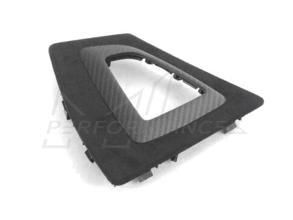 Carbon Mittelkonsole Getränkehalter passend für BMW F20 F21 F22 F23 F87  Facelift alle Teile von BENDA / Offenporig Matt-B-MK-CF-F87-2