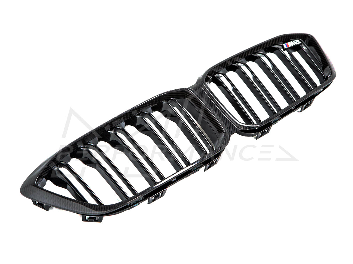 Genuine BMW M Performance F87 M2 Competition Front Carbon Grilles (Pair) - ML Performance UK