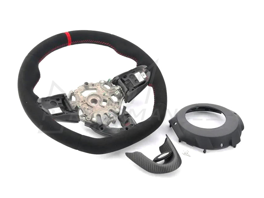 Genuine MINI F54 F55 F57 F60 JCW Pro Alcantara Steering Wheel Inc