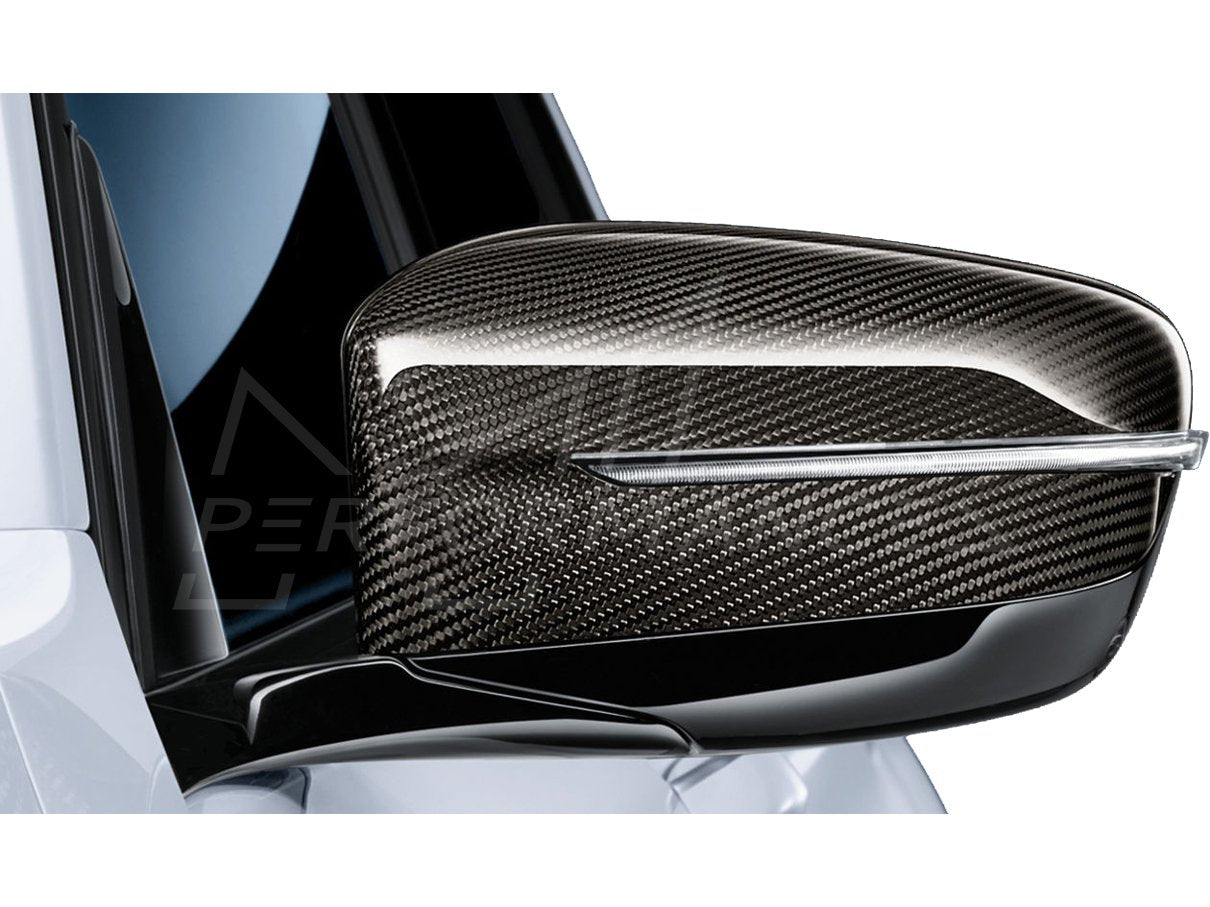 Genuine BMW 3 Series G20 G21 M Performance LHD Carbon Fibre Mirror Covers (Inc. 320i, 330d, 330i & M340ix) - ML Performance UK