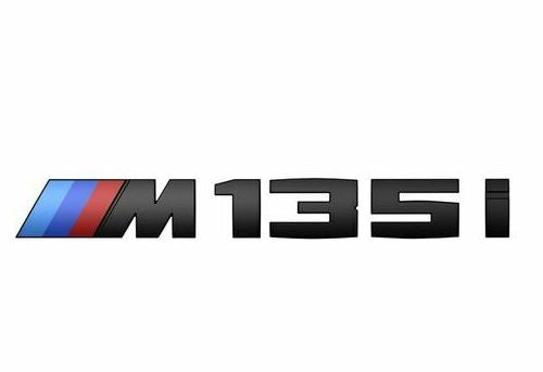 Genuine BMW F40 Gloss Black Rear Badge (M135i) ML Performance UK
