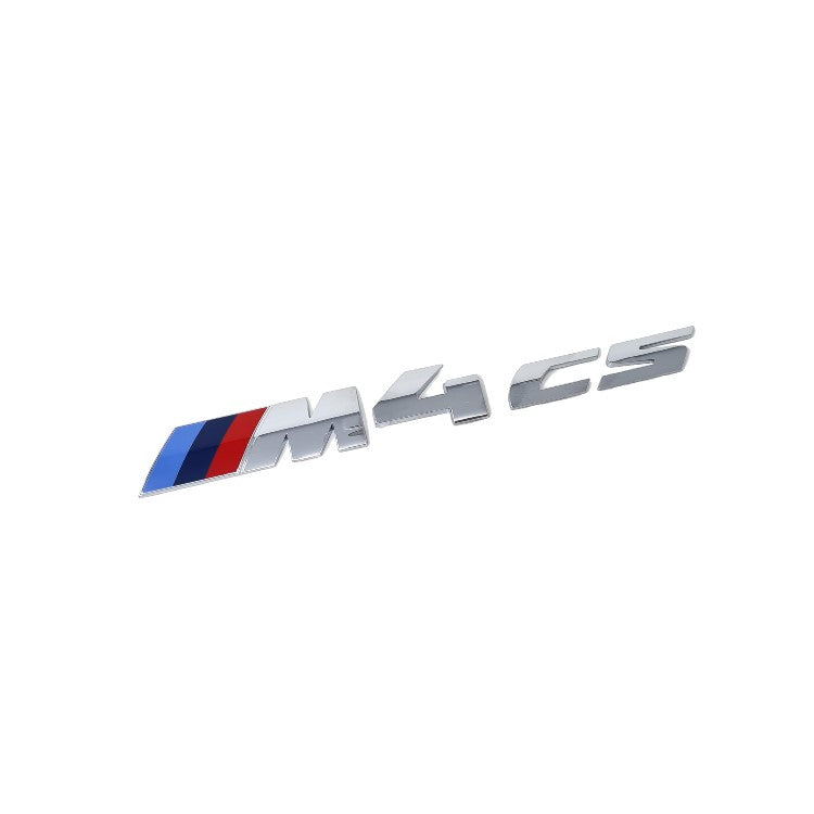 Genuine BMW F82 M4 CS Badge - Chrome - ML Performance UK