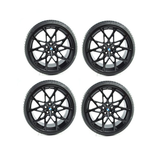 Genuine BMW G20 M Performance 795M Matte Black 20" Wheels with Summer Tyres (Inc. 320i, 330i & M340i) - ML Performance UK
