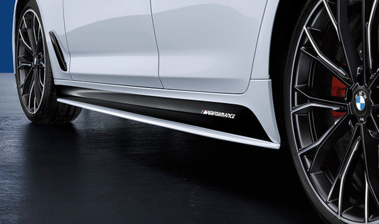 Genuine BMW G30 F90 M Performance Side Skirt Decals (Inc. 520i, 530d, M550ix & M5) - ML Performance UK