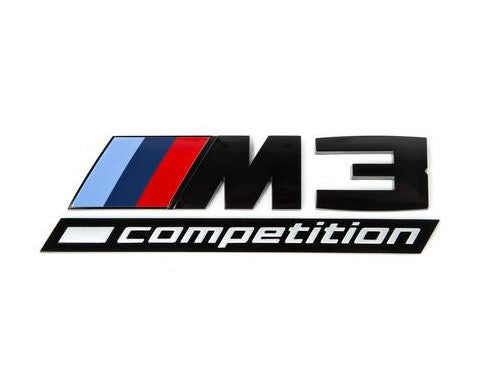 Genuine BMW G80 M3 Competition Badge - ML Performance UK