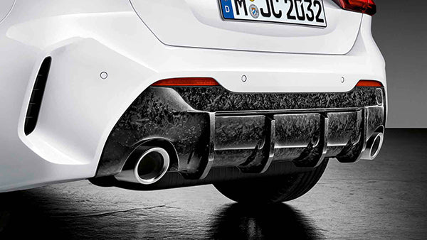 Genuine BMW M Performance F40 Rear Carbon Diffuser (Inc. 118i, 120dx & M135i) - ML Performance UK