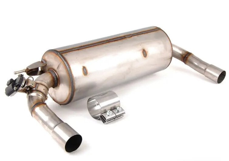 Genuine BMW N55 F22 F30 F32 M Performance Silencer/Muffler Exhaust System without Tailpipes (M235i, 335i & 435i) - ML Performance UK