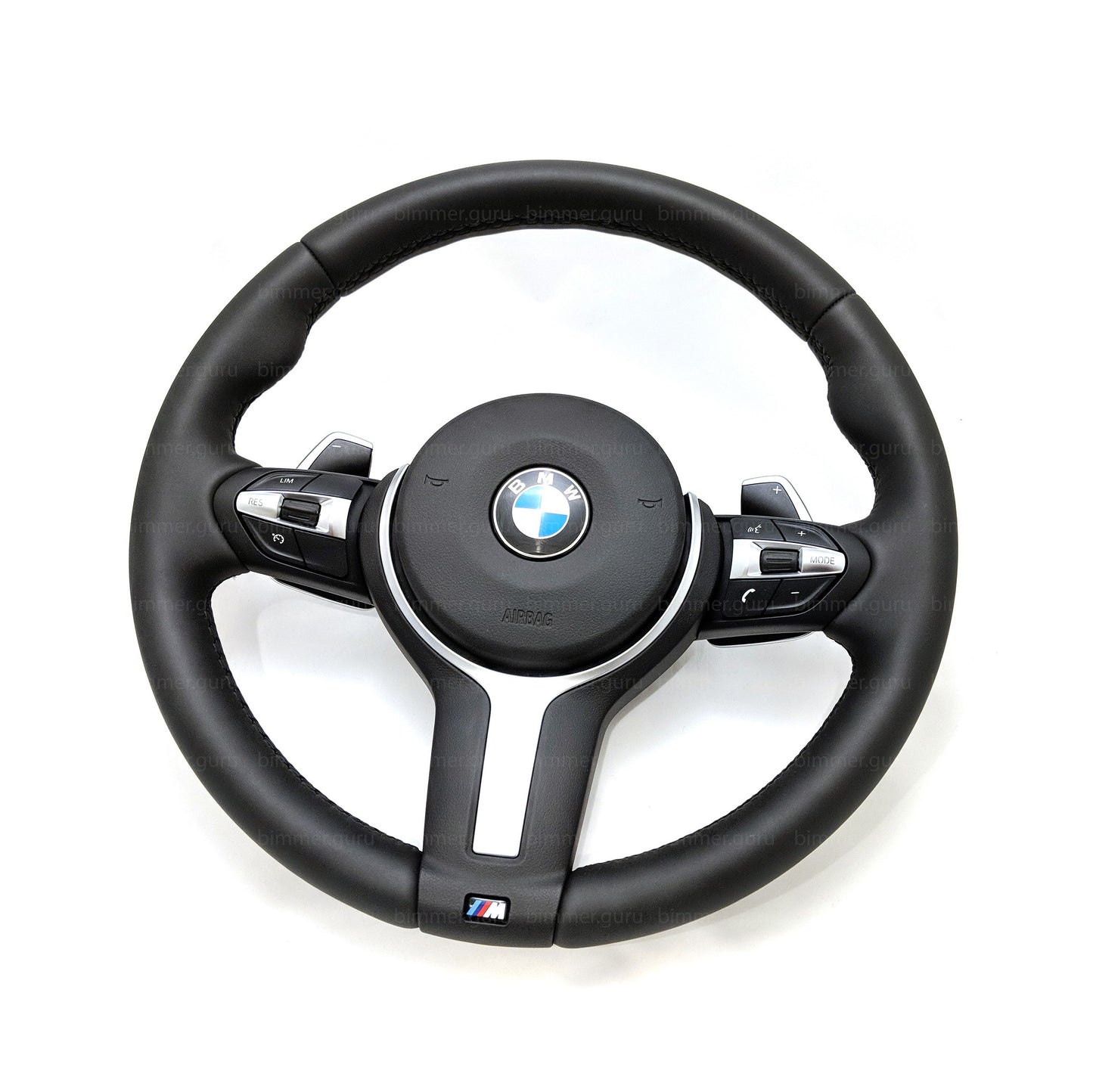 Genuine F06 F07 F10 F12 BMW M Sport Leather Steering Wheel Kit (Inc. 520d, 550ix, M5 & M6) - ML Performance UK