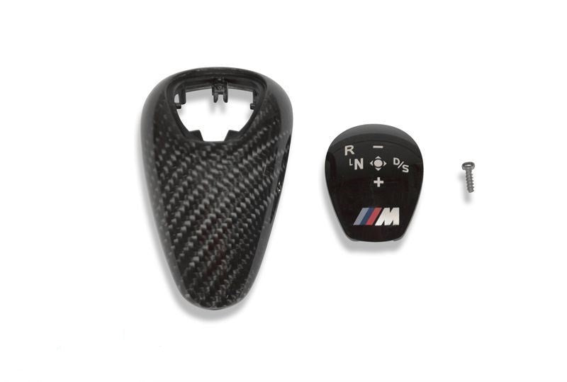 Genuine BMW M Performance F06 F10 F12 F13 F82 F83 F85 F86 DCT Carbon Gear Selector Trim Insert (M3 & M4) - ML Performance UK