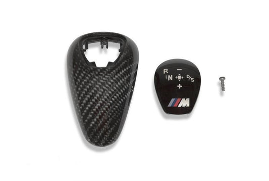 Genuine BMW M Performance F06 F10 F12 F13 F82 F83 F85 F86 DCT Carbon Gear Selector Trim Insert (M3 & M4) - ML Performance UK