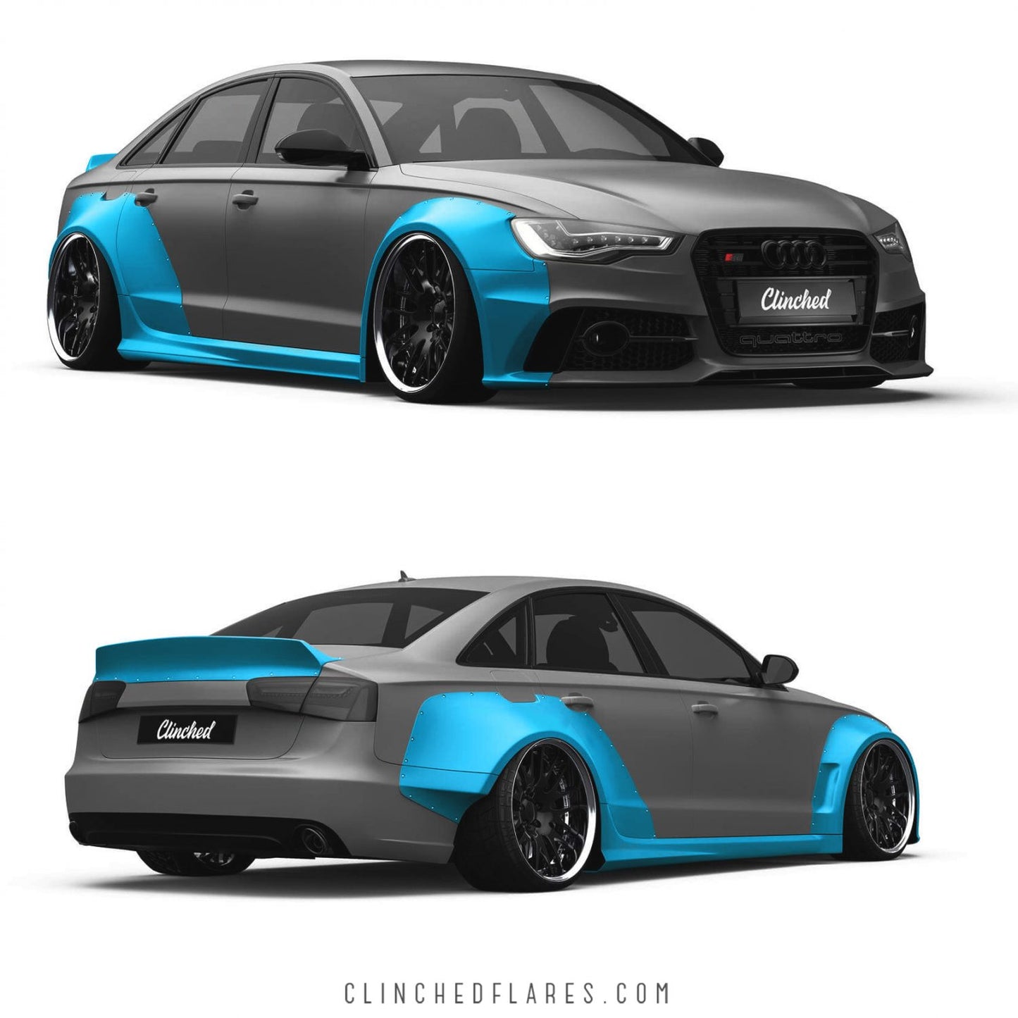 Clinched Audi A6 (C7) Widebody Kit | ML Performance UK Car Parts