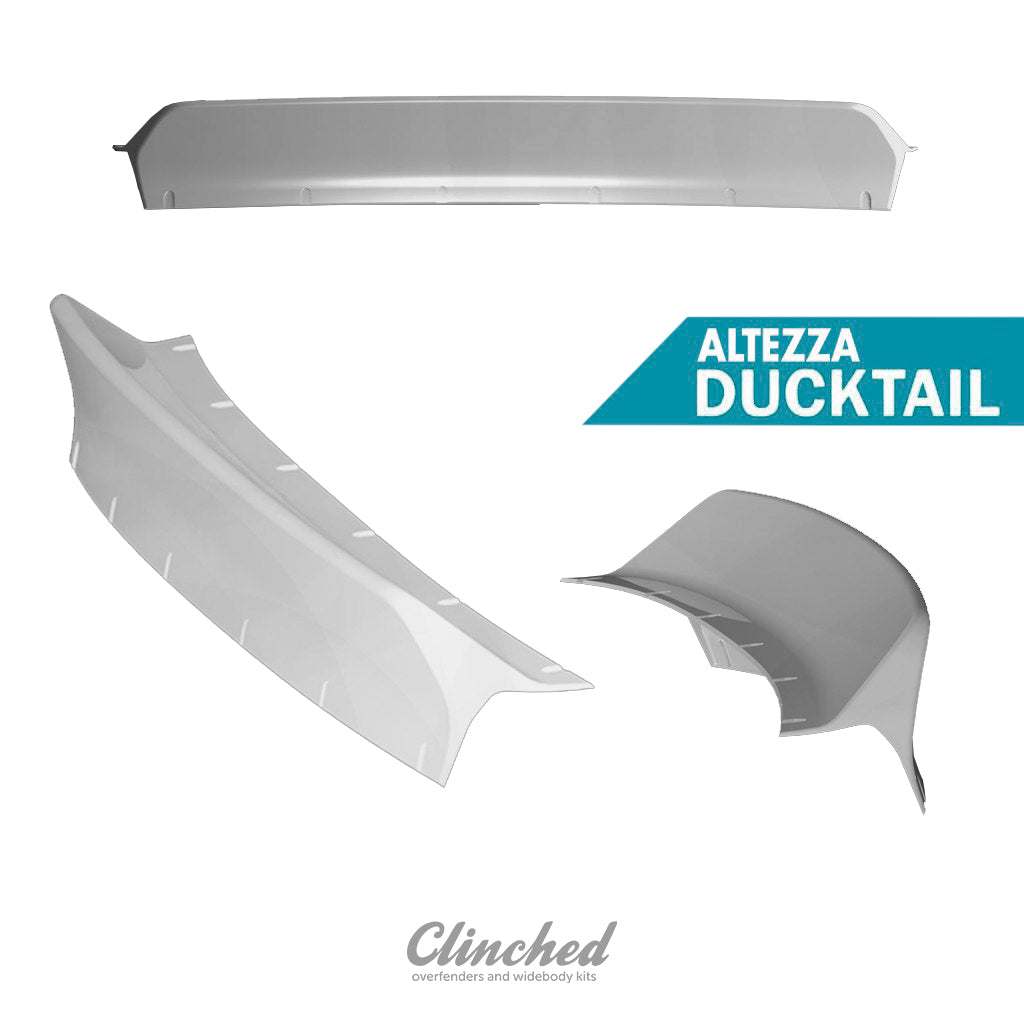 Clinched Lexus IS300 Ducktail Spoiler | ML Performance UK Car Parts