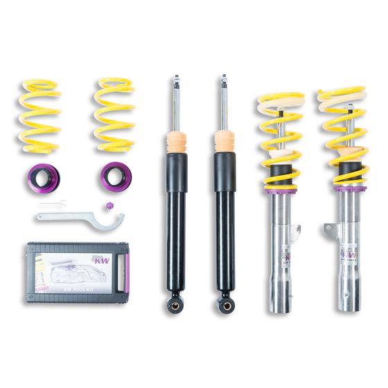 KW Audi 8V A3 Variant 1 Coilover kit - Inc. Deactivation For Electronic Damper | ML Performance UK 