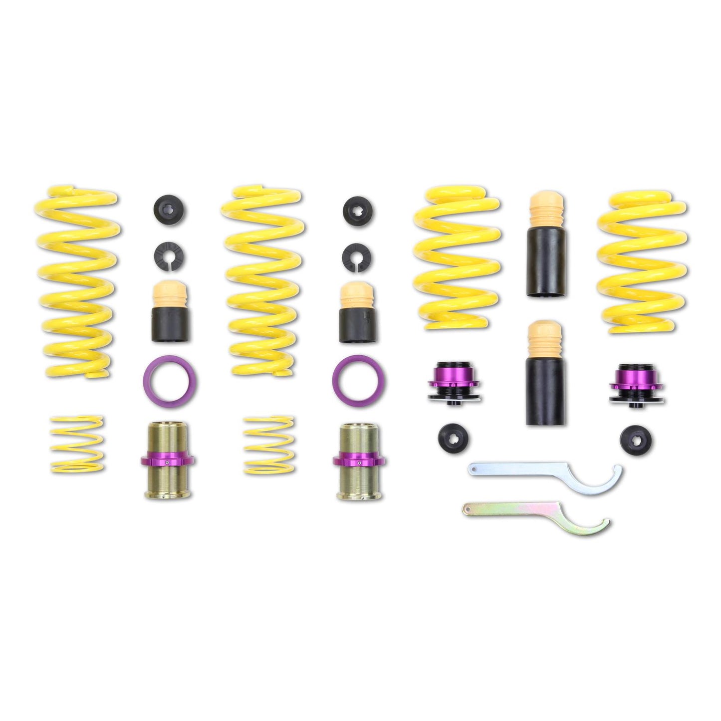 KW Audi B8 Height Adjustable Springs Kit (RS4 Avant & RS5 Convertible) - ML Performance UK
