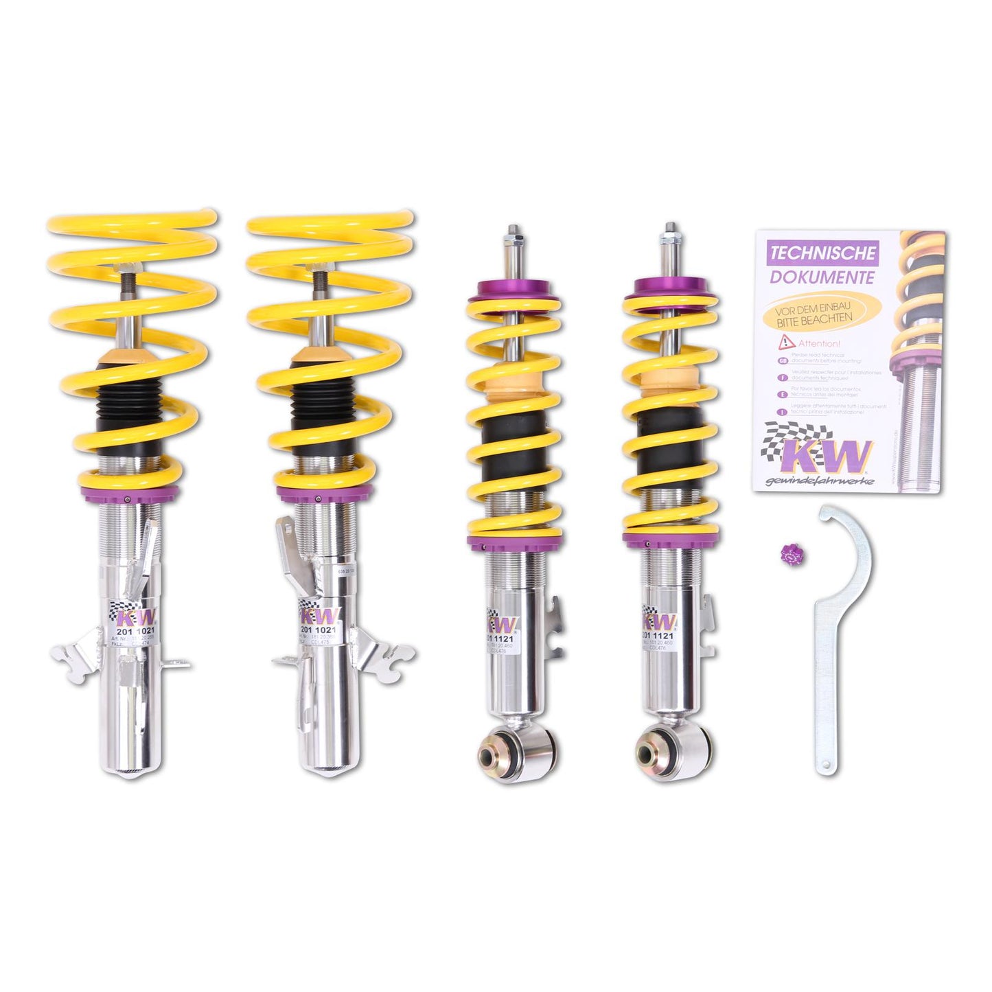 KW BMW E65 E66 E67 Street Comfort Coilover kit (Inc. 730d, 740d, 760i & 750i) | ML Performance UK 