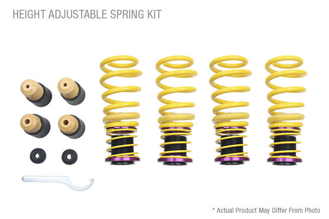 KW Mercedes-Benz W205 C300 Saloon 2WD Height Adjustable Spring Kit with Coilover Springs