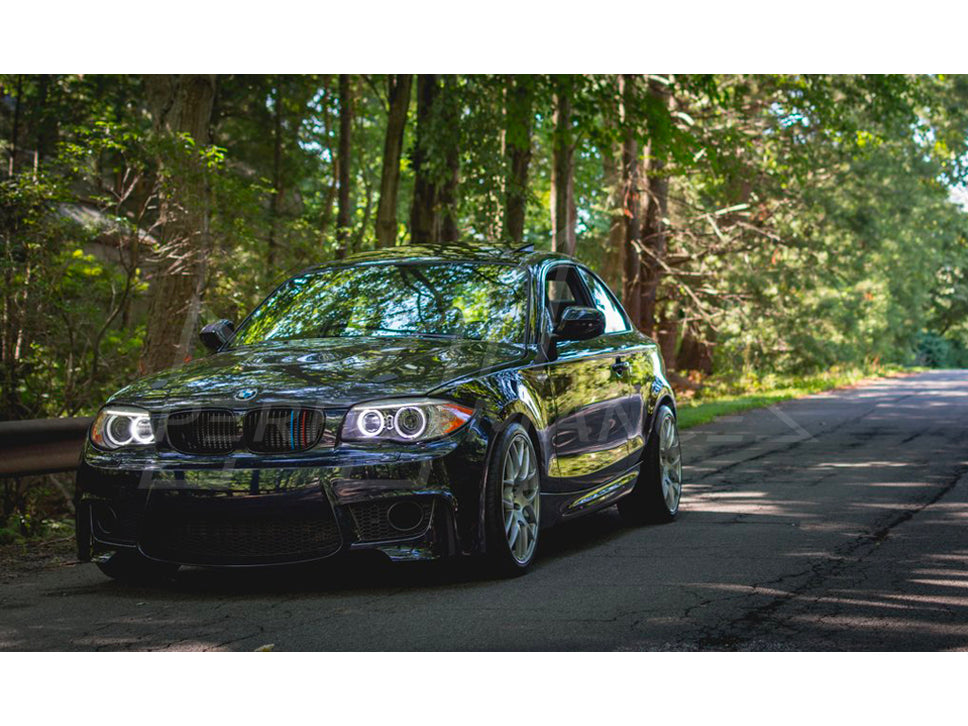 LUX BMW E82 E89 E90 E92 H8 V6 ADJUSTABLE WHITE ANGEL EYES - ML Performance UK