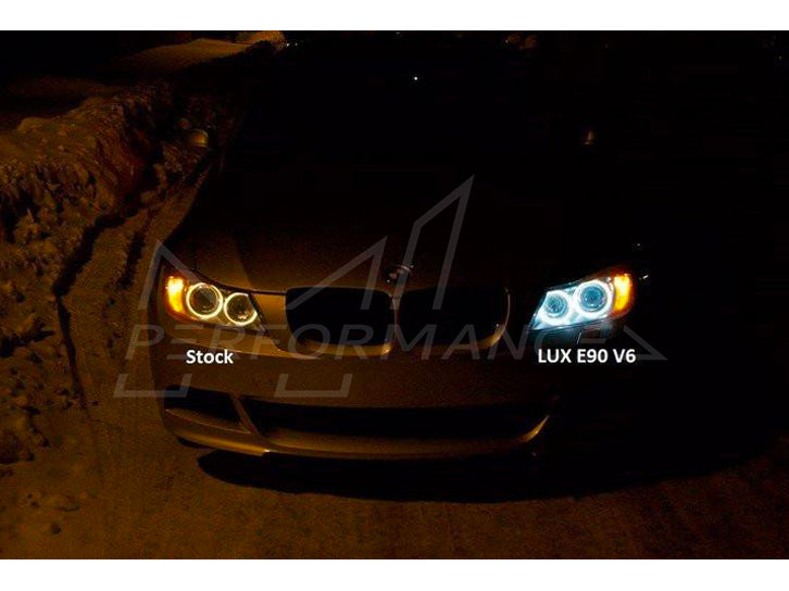 LUX BMW E90 E91 3 Series V8 ANGEL EYES - ML Performance UK
