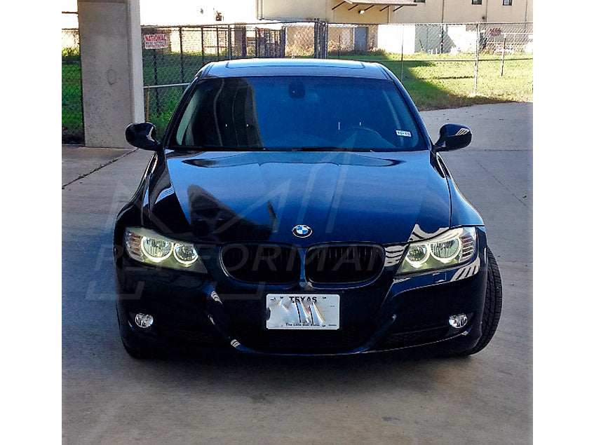 LUX BMW E90 LCI HALOGEN V3 Angel Eyes - ML Performance UK