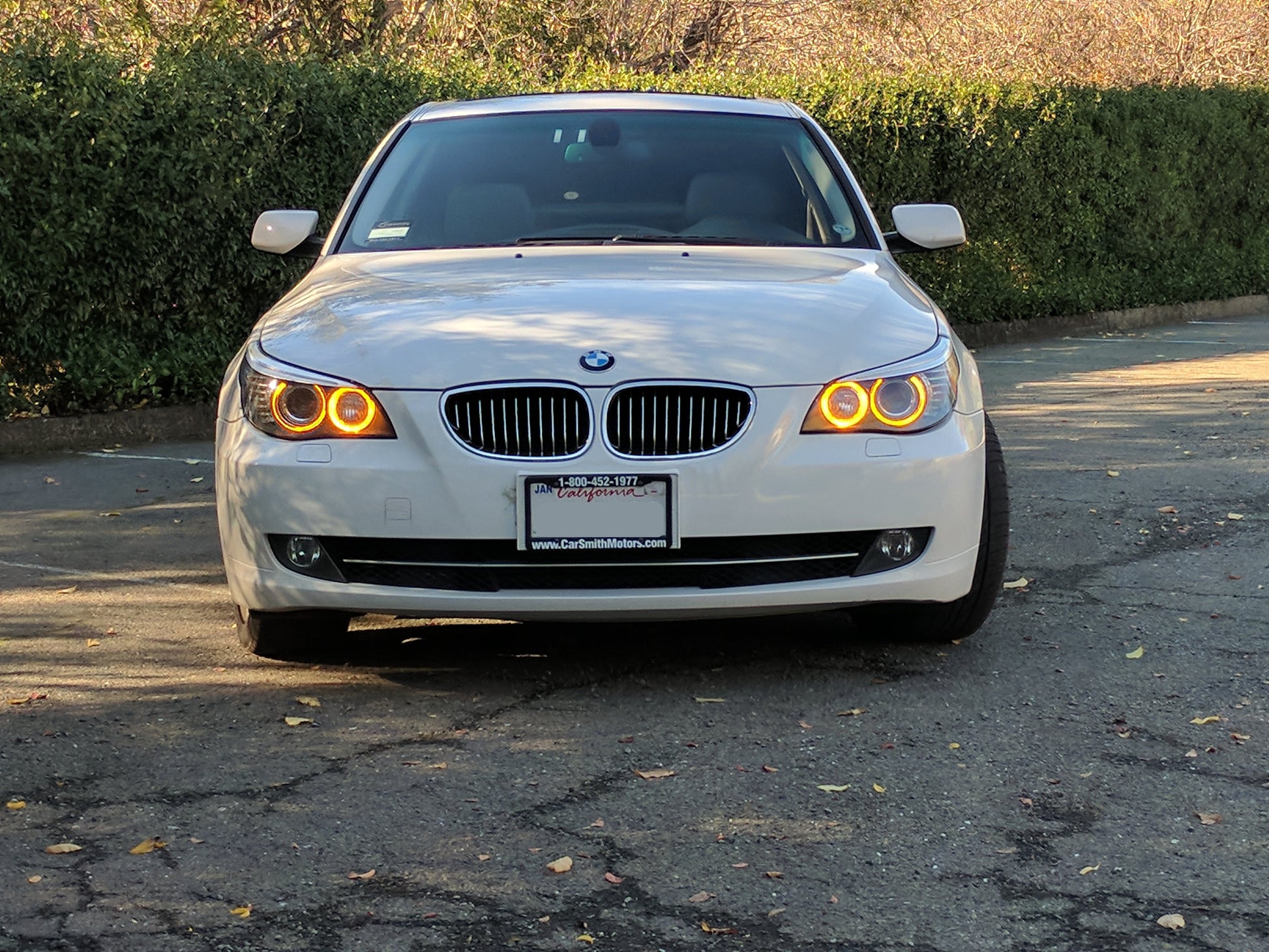 LUX BMW E90 LCI HALOGEN V3 Angel Eyes ML Performance UK