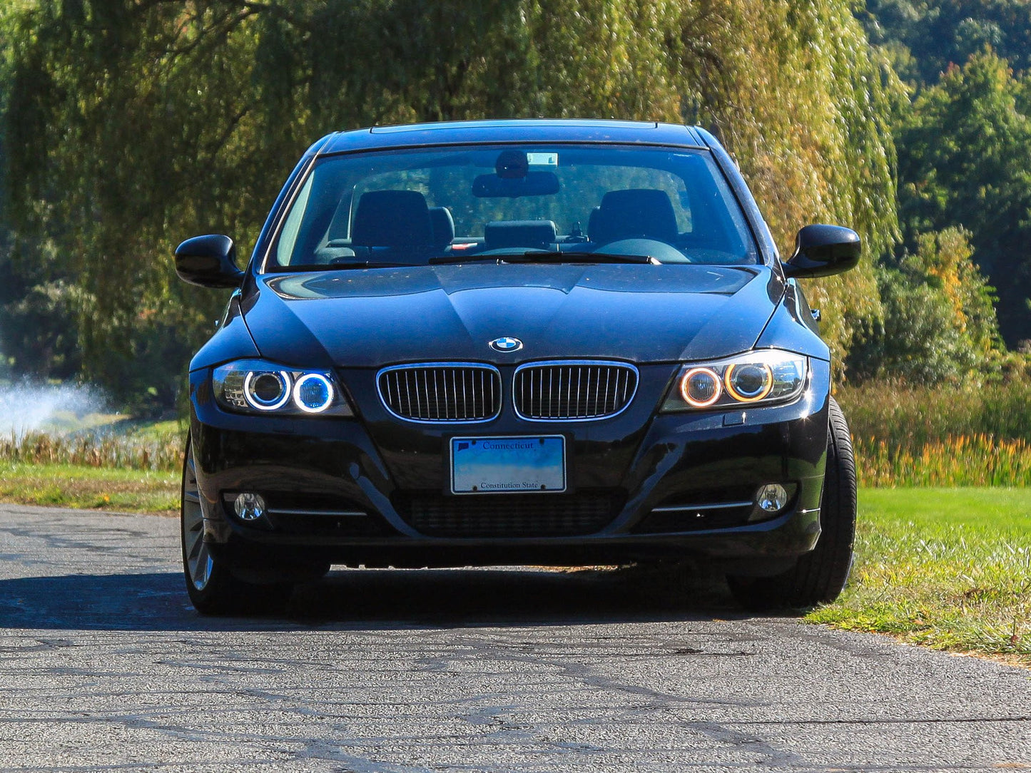 LUX BMW H8 V5 Adjustable White Angel Eyes ML Performance UK