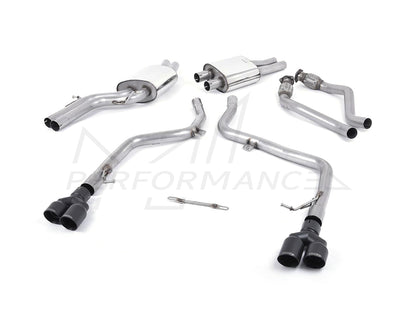 MillTek Audi B8 S4 Race Cat-Back Exhaust - ML Performance UK