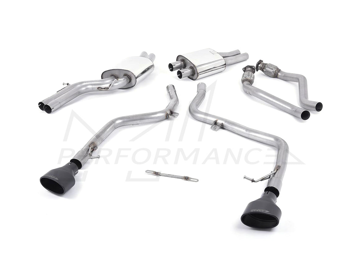 MillTek Audi B8 S4 Race Cat-Back Exhaust - ML Performance UK