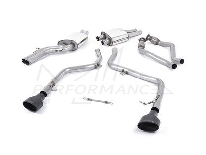 MillTek Audi B8 S4 Race Cat-Back Exhaust - ML Performance UK