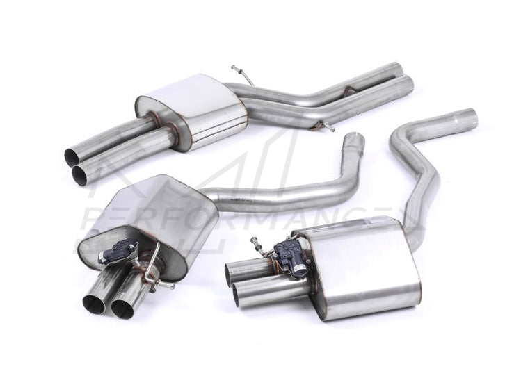 MillTek Audi C7 Non-Resonated Cat-Back Exhaust (RS6 & RS7) - ML Performance UK