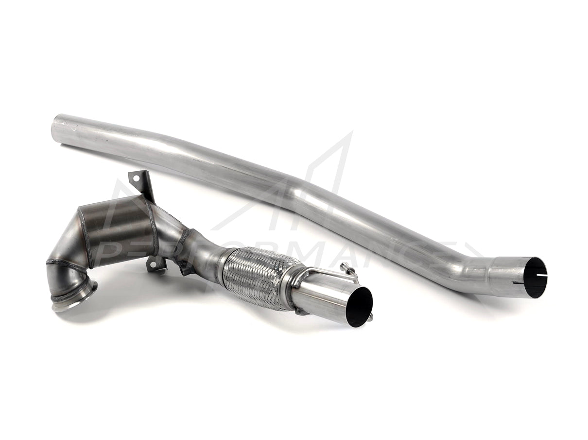 MillTek Volkswagen Golf MK7 R Estate / Variant 2.0 TSI 300PS Large Bore Downpipe and Hi-Flow Sports Cat - ML Performance UK